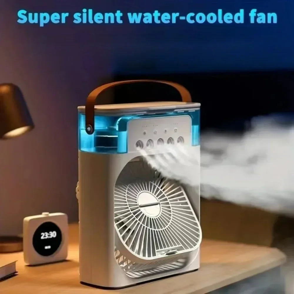 Ventilateur d’Été Portatif – Élégance et Fraîcheur en Toute Saison
