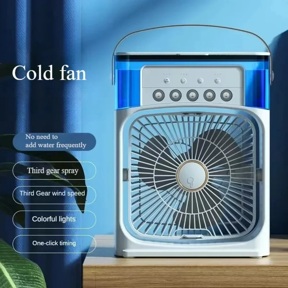 Ventilateur d’Été Portatif – Élégance et Fraîcheur en Toute Saison