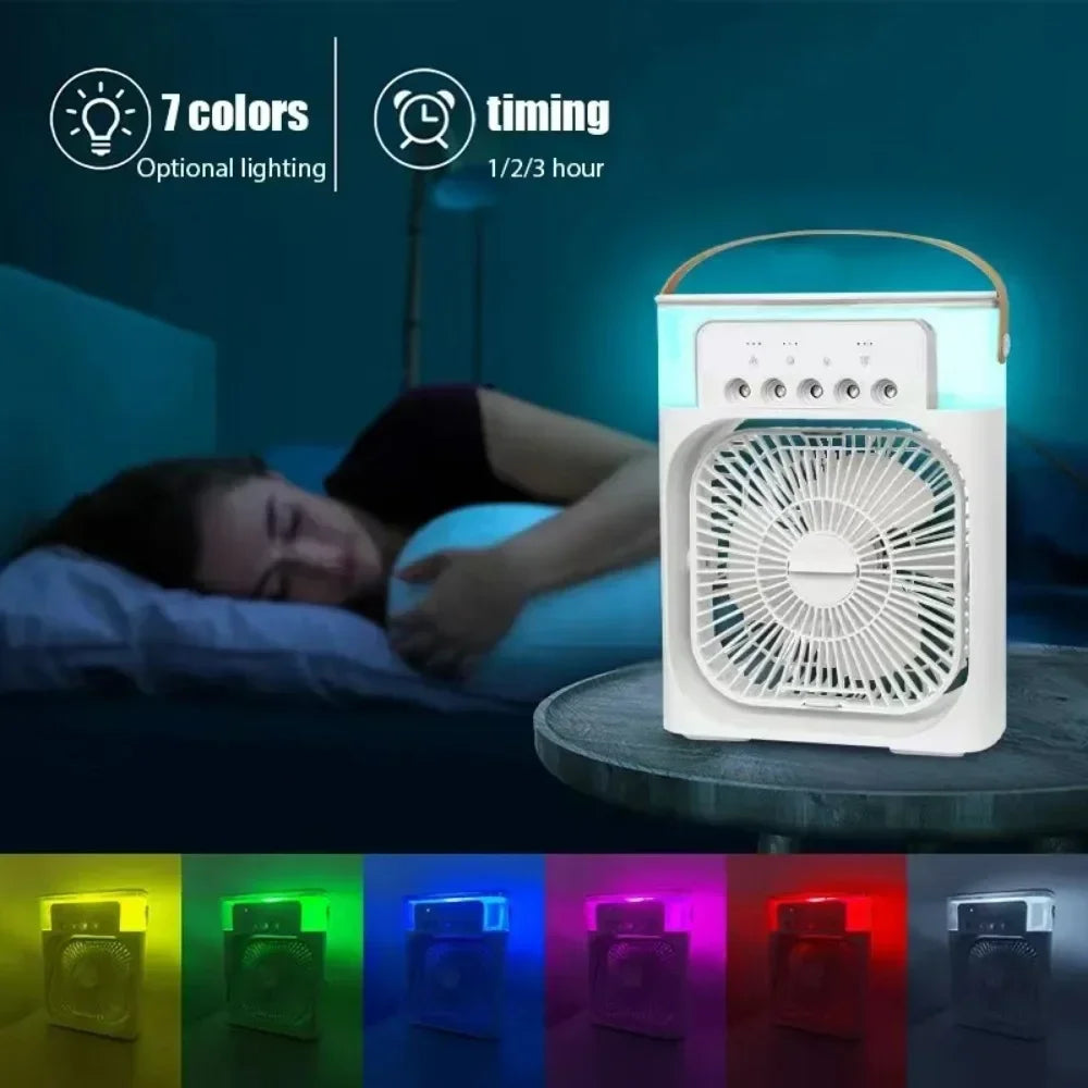 Ventilateur d’Été Portatif – Élégance et Fraîcheur en Toute Saison